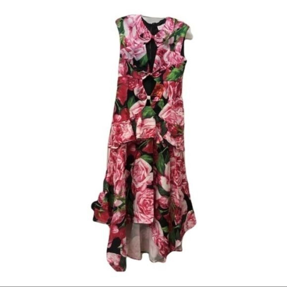 L’atiste Floral Cutout Maxi dress size L (#3)